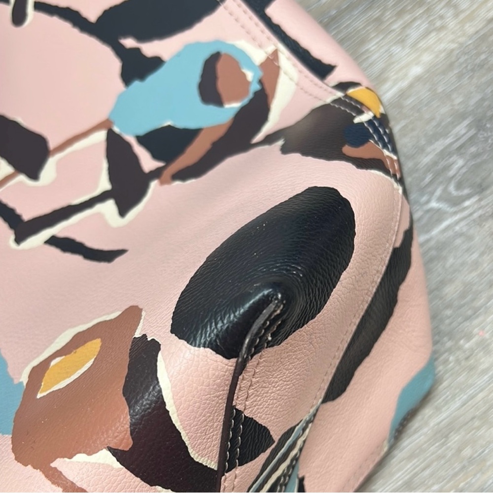 Kate Spade New York Arch Paper Rose Reversible Tote Bag in VGUC!! - Picture 6 of 10